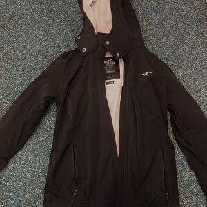 Hollister Black Hooded Jacket